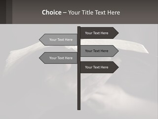 White Daughter Peaceful PowerPoint Template