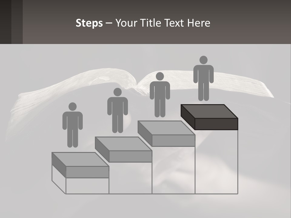 White Daughter Peaceful PowerPoint Template