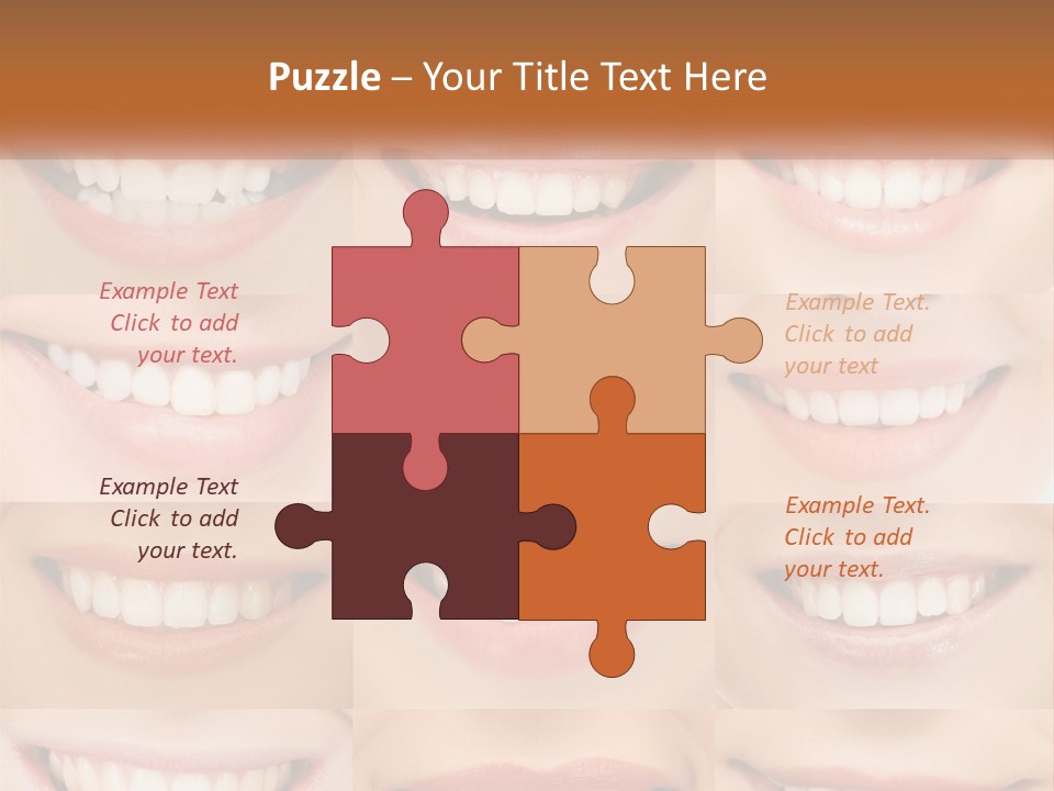 Senior Beach Sea PowerPoint Template