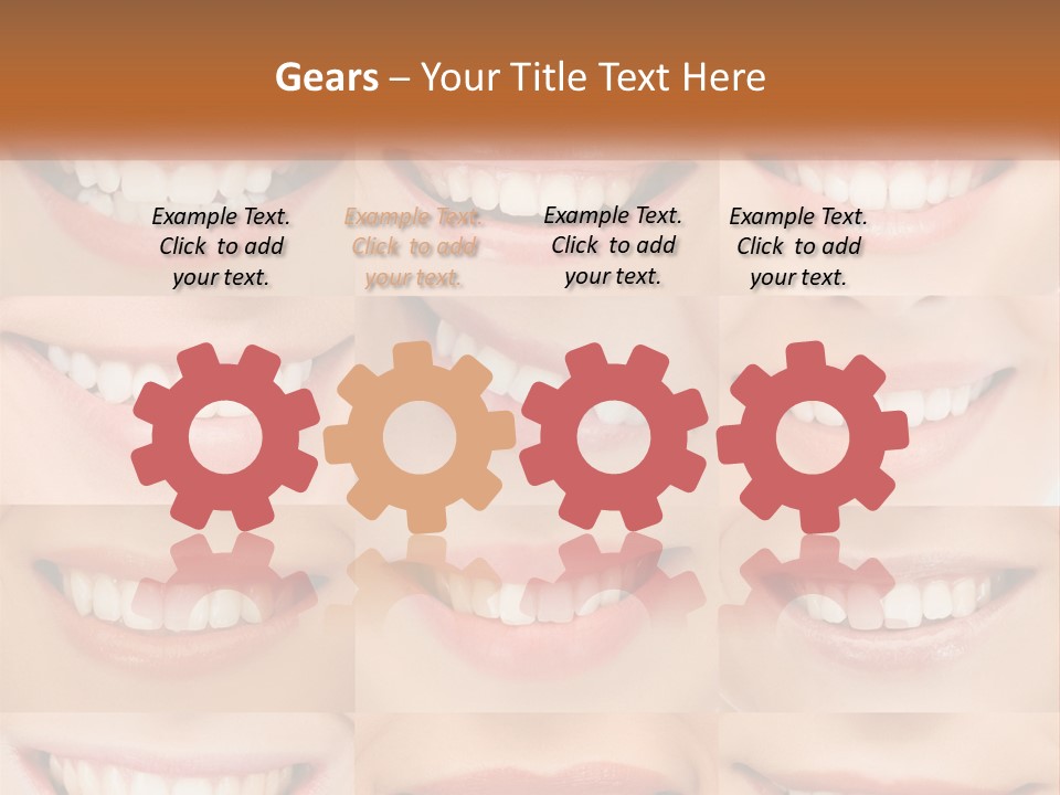 Senior Beach Sea PowerPoint Template