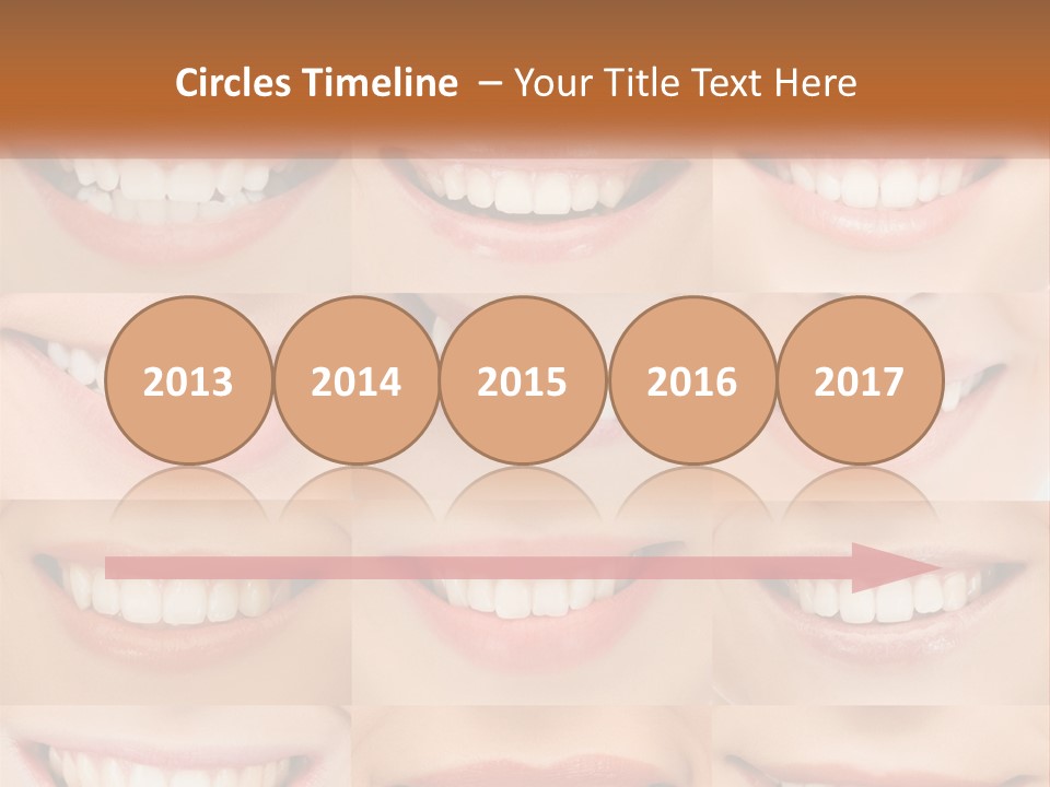 Senior Beach Sea PowerPoint Template