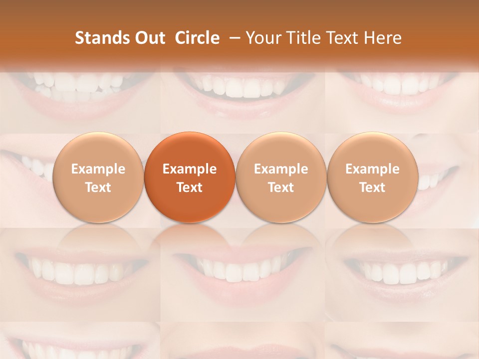 Senior Beach Sea PowerPoint Template