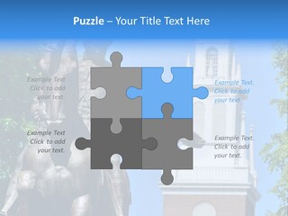 Elderly Ocean Coastal PowerPoint Template