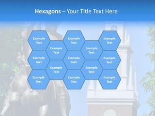 Elderly Ocean Coastal PowerPoint Template