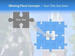 Elderly Ocean Coastal PowerPoint Template