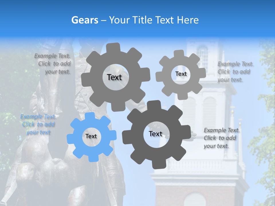 Elderly Ocean Coastal PowerPoint Template