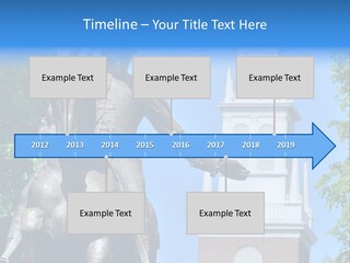 Elderly Ocean Coastal PowerPoint Template