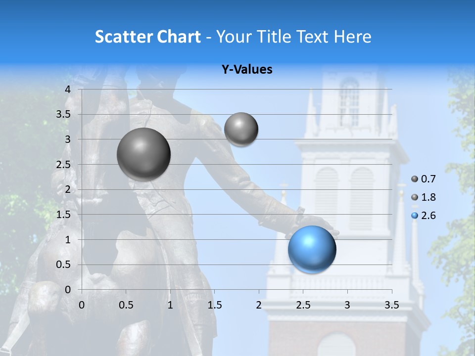 Elderly Ocean Coastal PowerPoint Template