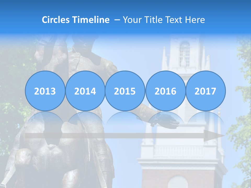 Elderly Ocean Coastal PowerPoint Template