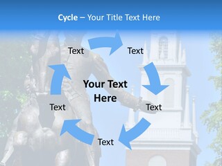 Elderly Ocean Coastal PowerPoint Template