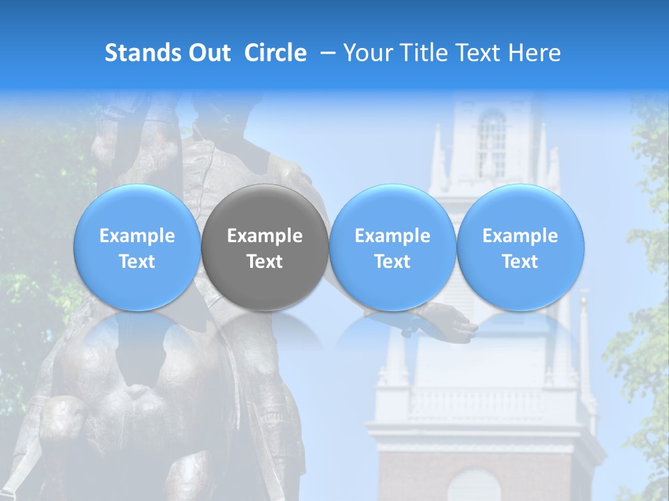 Elderly Ocean Coastal PowerPoint Template