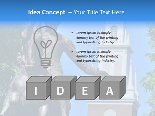 Elderly Ocean Coastal PowerPoint Template