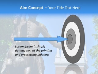 Elderly Ocean Coastal PowerPoint Template
