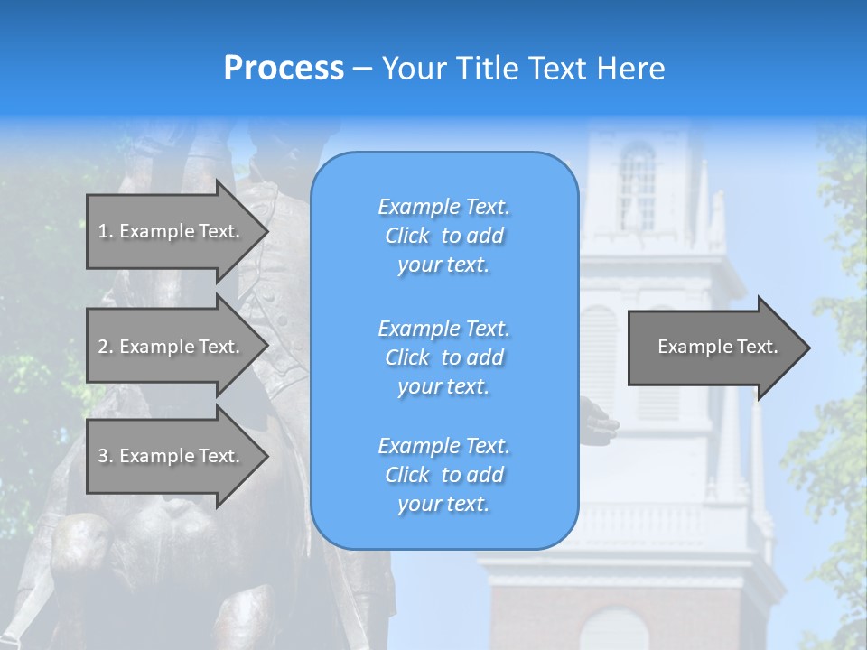 Elderly Ocean Coastal PowerPoint Template