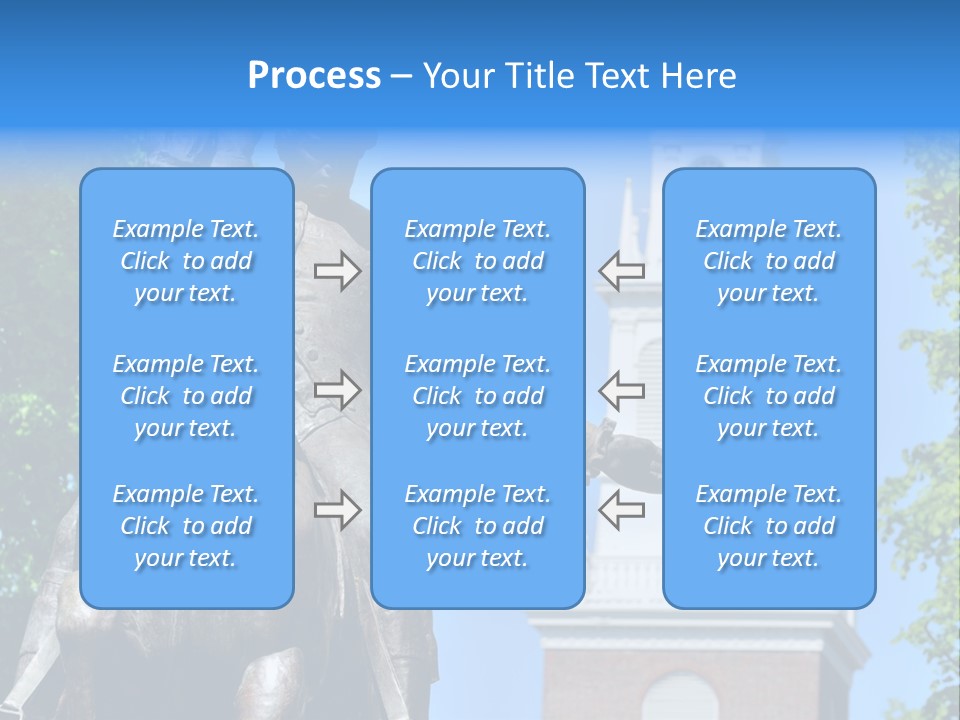 Elderly Ocean Coastal PowerPoint Template