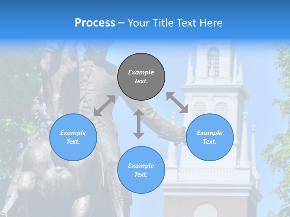Elderly Ocean Coastal PowerPoint Template