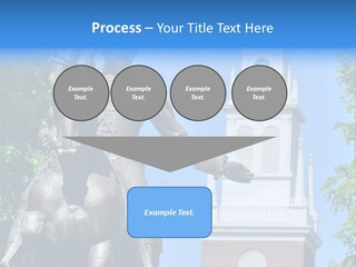 Elderly Ocean Coastal PowerPoint Template