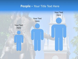 Elderly Ocean Coastal PowerPoint Template
