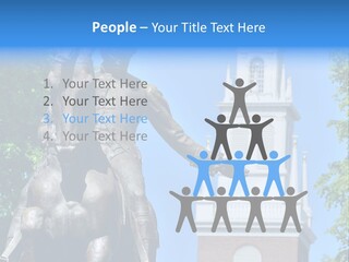 Elderly Ocean Coastal PowerPoint Template