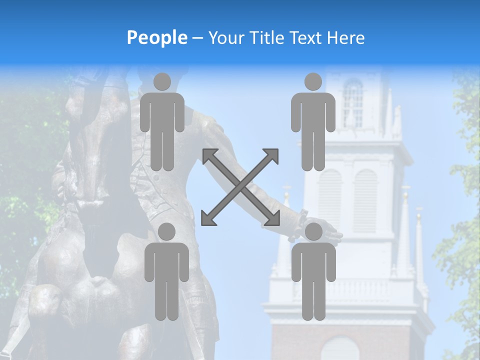 Elderly Ocean Coastal PowerPoint Template