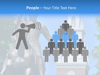 Elderly Ocean Coastal PowerPoint Template