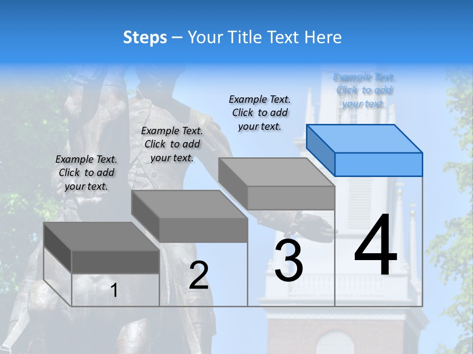 Elderly Ocean Coastal PowerPoint Template
