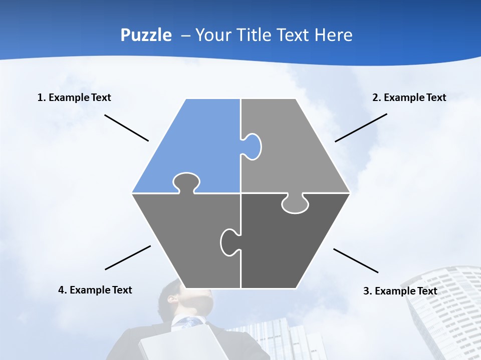 Retired Elderly Parent PowerPoint Template
