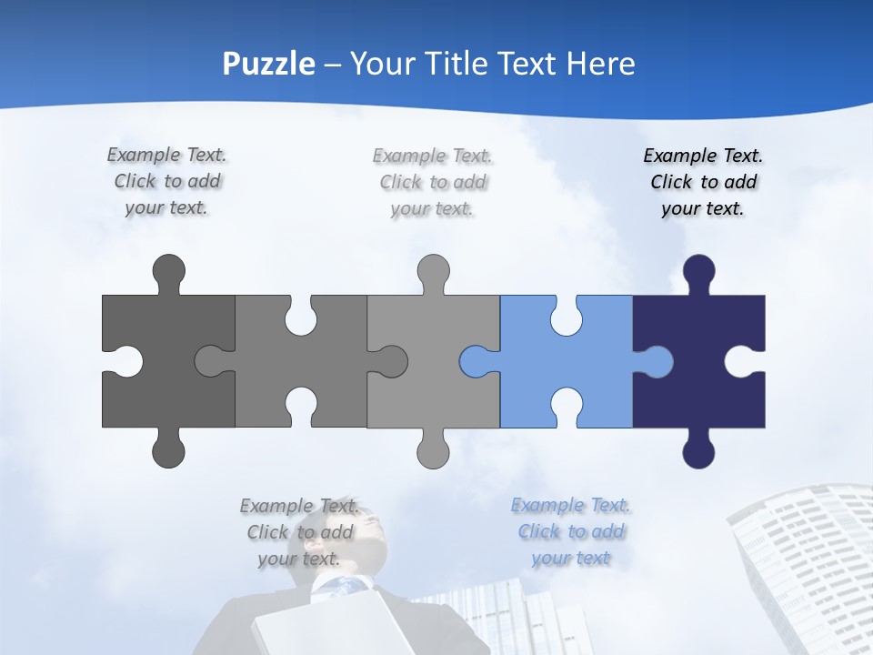 Retired Elderly Parent PowerPoint Template