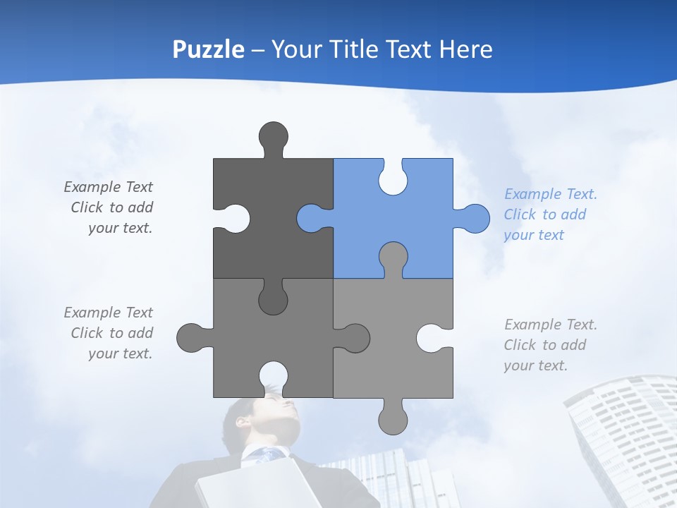 Retired Elderly Parent PowerPoint Template