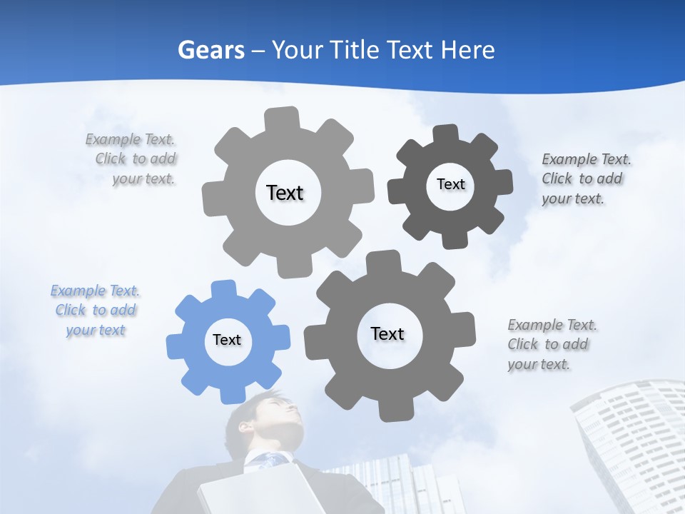 Retired Elderly Parent PowerPoint Template