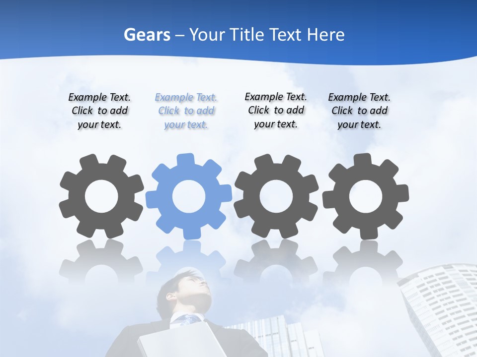 Retired Elderly Parent PowerPoint Template