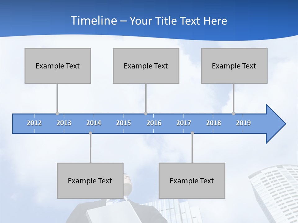 Retired Elderly Parent PowerPoint Template