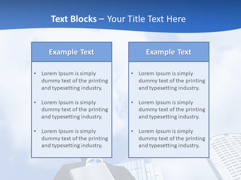 Retired Elderly Parent PowerPoint Template