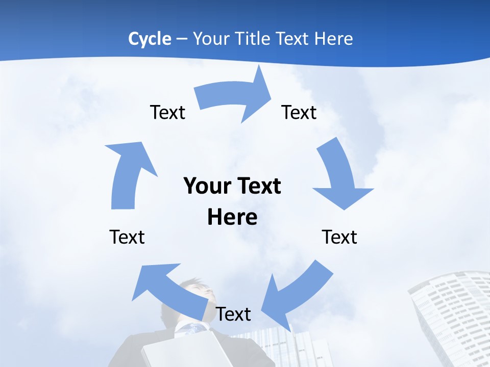 Retired Elderly Parent PowerPoint Template