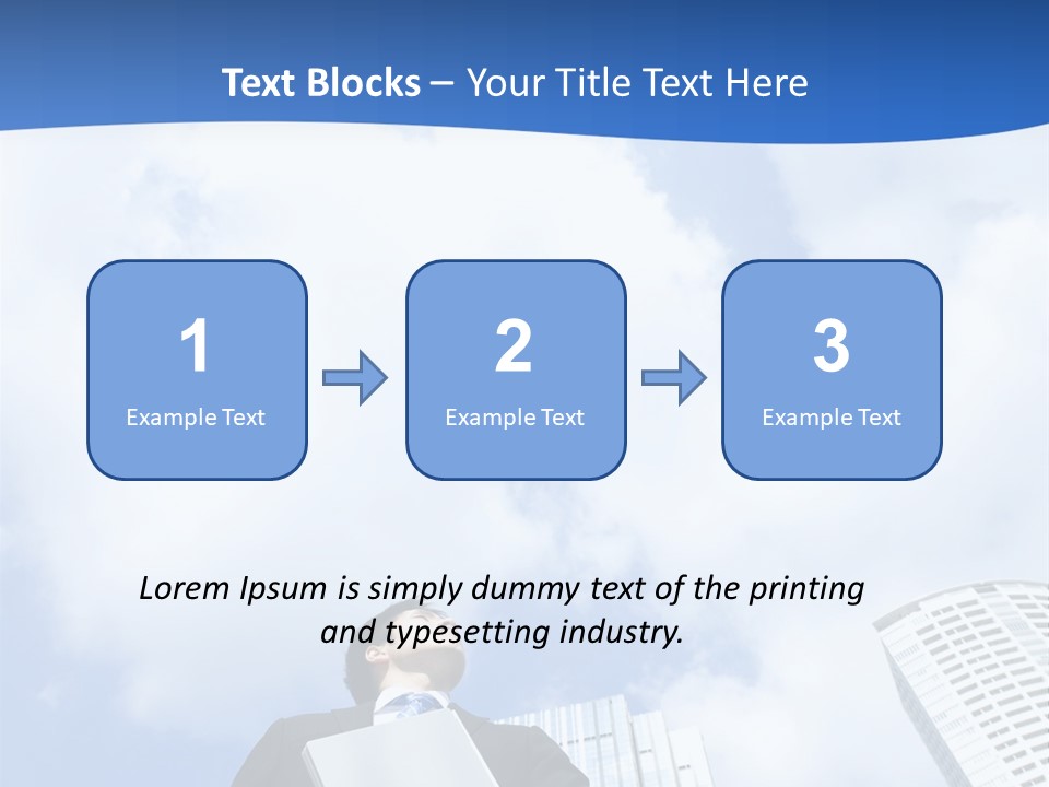 Retired Elderly Parent PowerPoint Template