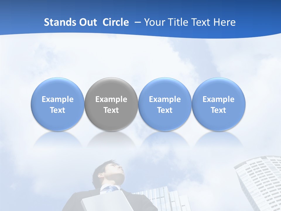 Retired Elderly Parent PowerPoint Template