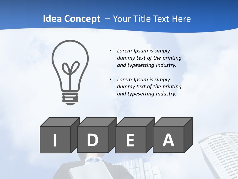 Retired Elderly Parent PowerPoint Template