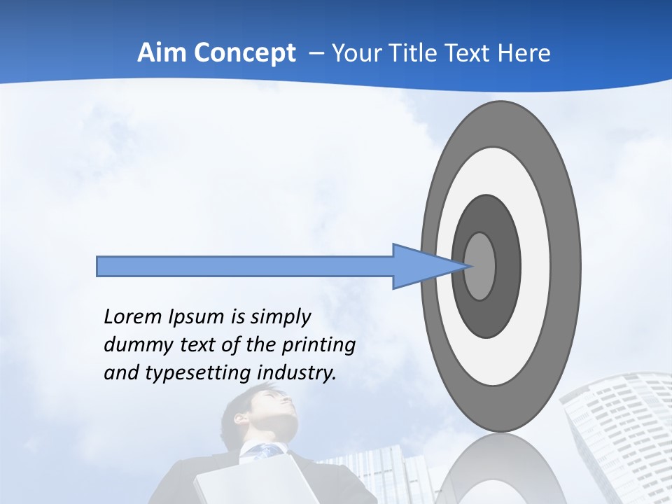 Retired Elderly Parent PowerPoint Template