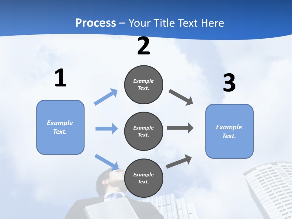 Retired Elderly Parent PowerPoint Template