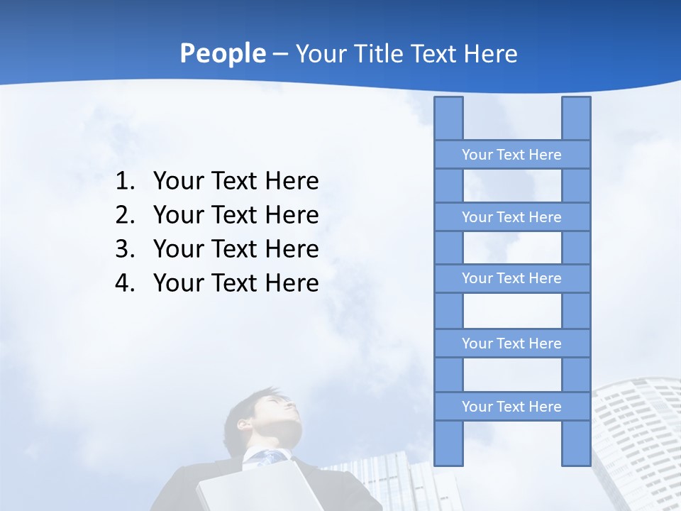 Retired Elderly Parent PowerPoint Template