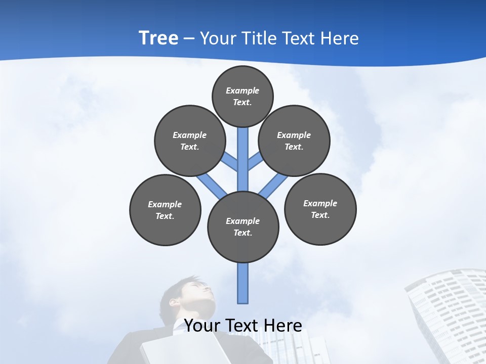Retired Elderly Parent PowerPoint Template