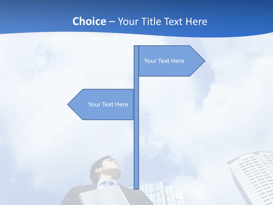 Retired Elderly Parent PowerPoint Template