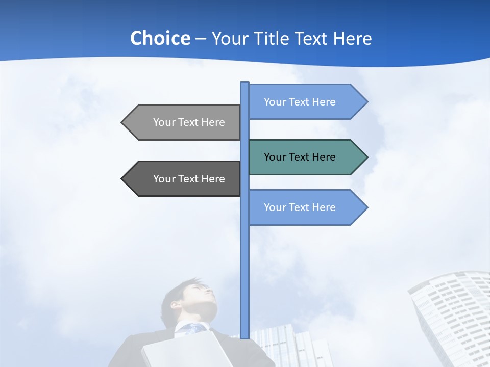 Retired Elderly Parent PowerPoint Template