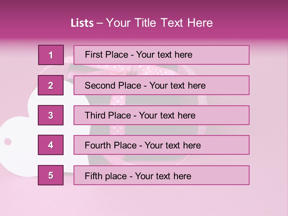 Peaceful Beach Single PowerPoint Template