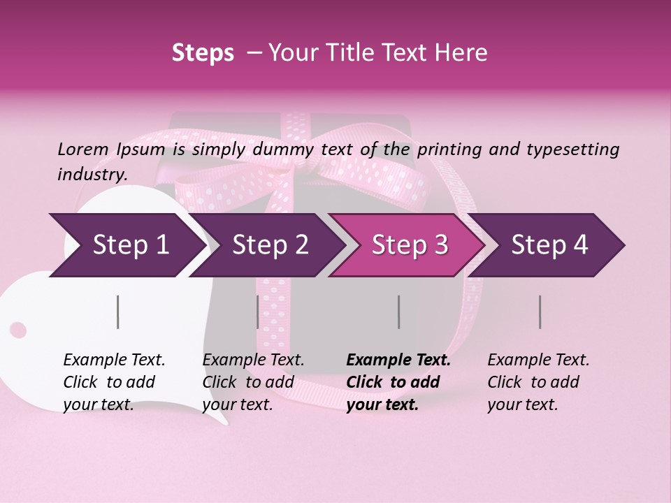Peaceful Beach Single PowerPoint Template