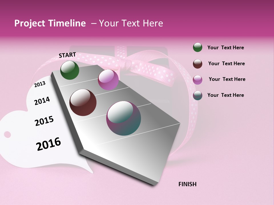 Peaceful Beach Single PowerPoint Template