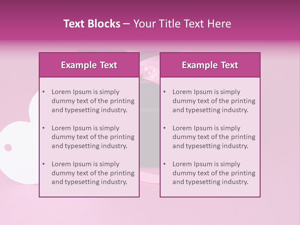 Peaceful Beach Single PowerPoint Template