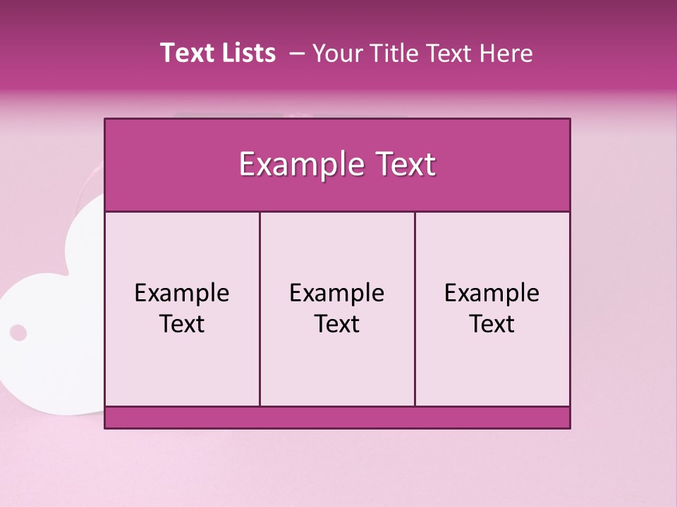 Peaceful Beach Single PowerPoint Template