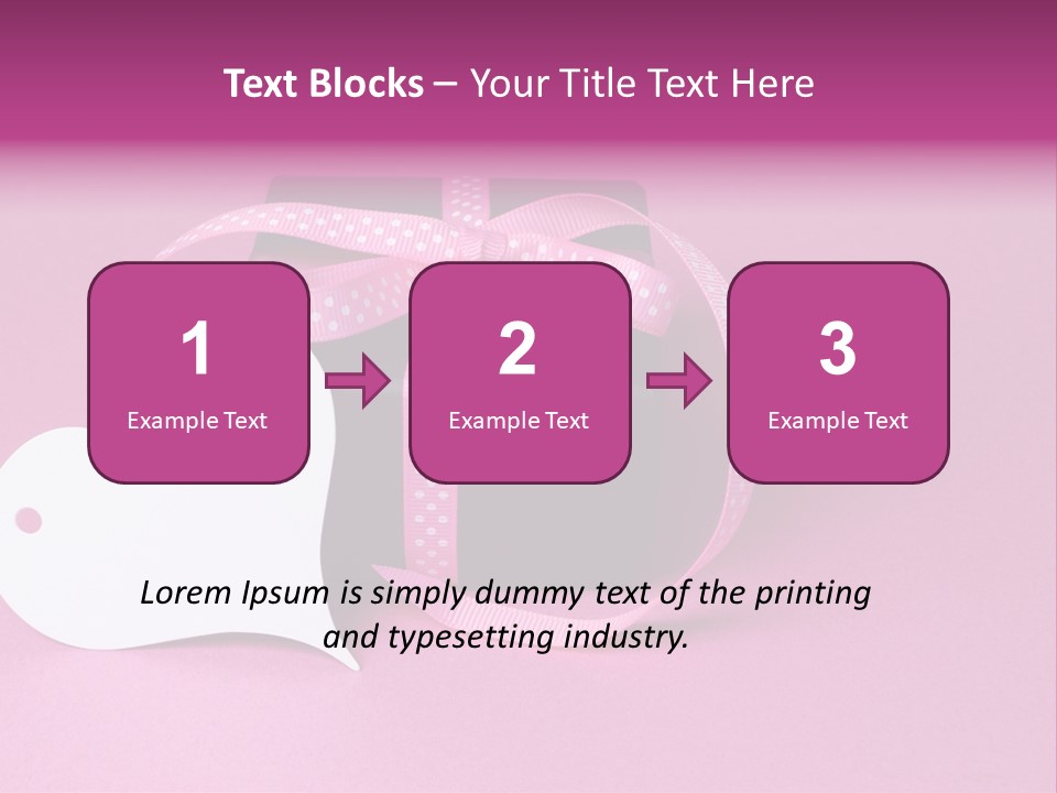 Peaceful Beach Single PowerPoint Template