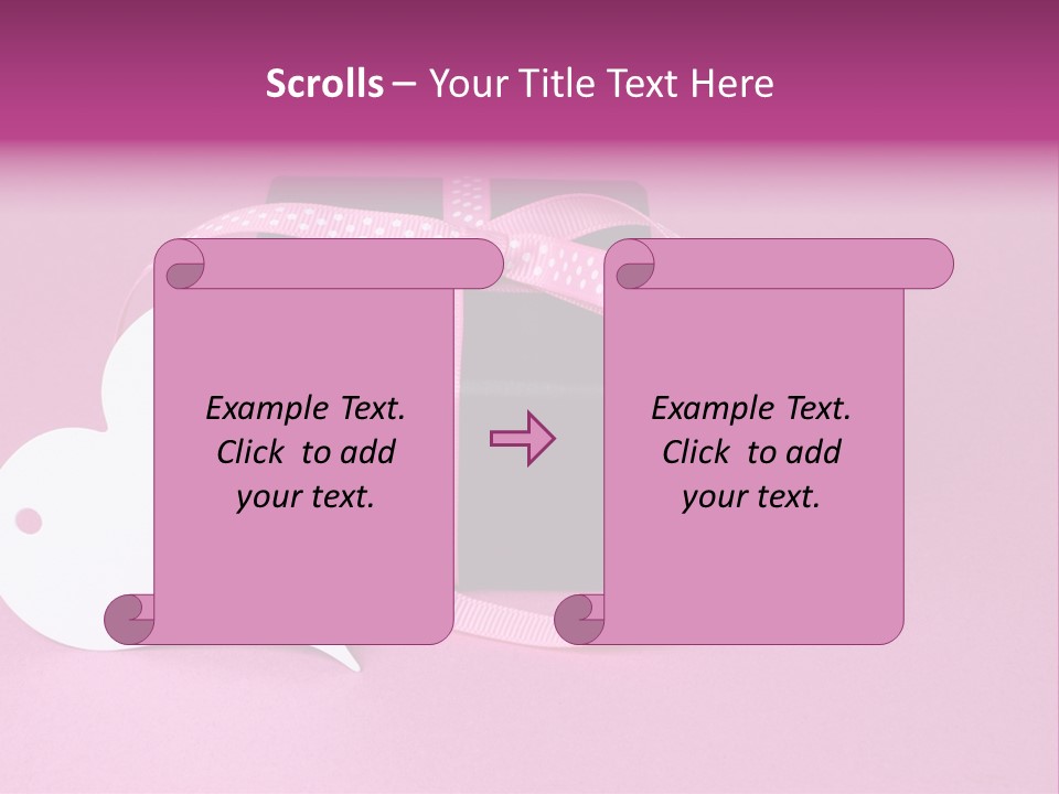 Peaceful Beach Single PowerPoint Template